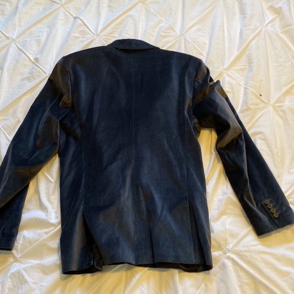 Guess, velvet, charcoal dinner jacket/blazer. Excellent condition - Picture 2 of 3